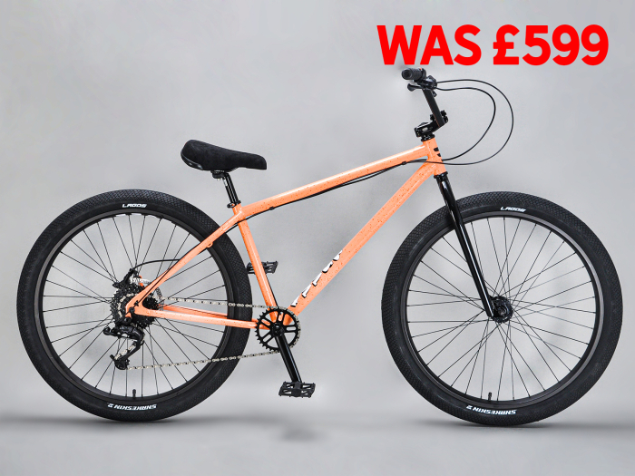 Bomma 27.5 inch Spottie Peach Wheelie Bike