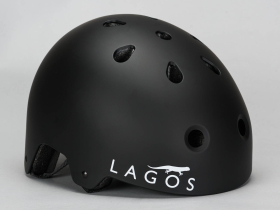 Lagos Helmet - Black-Small