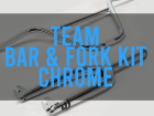 Team Bar & Fork BMX Kit - Chrome