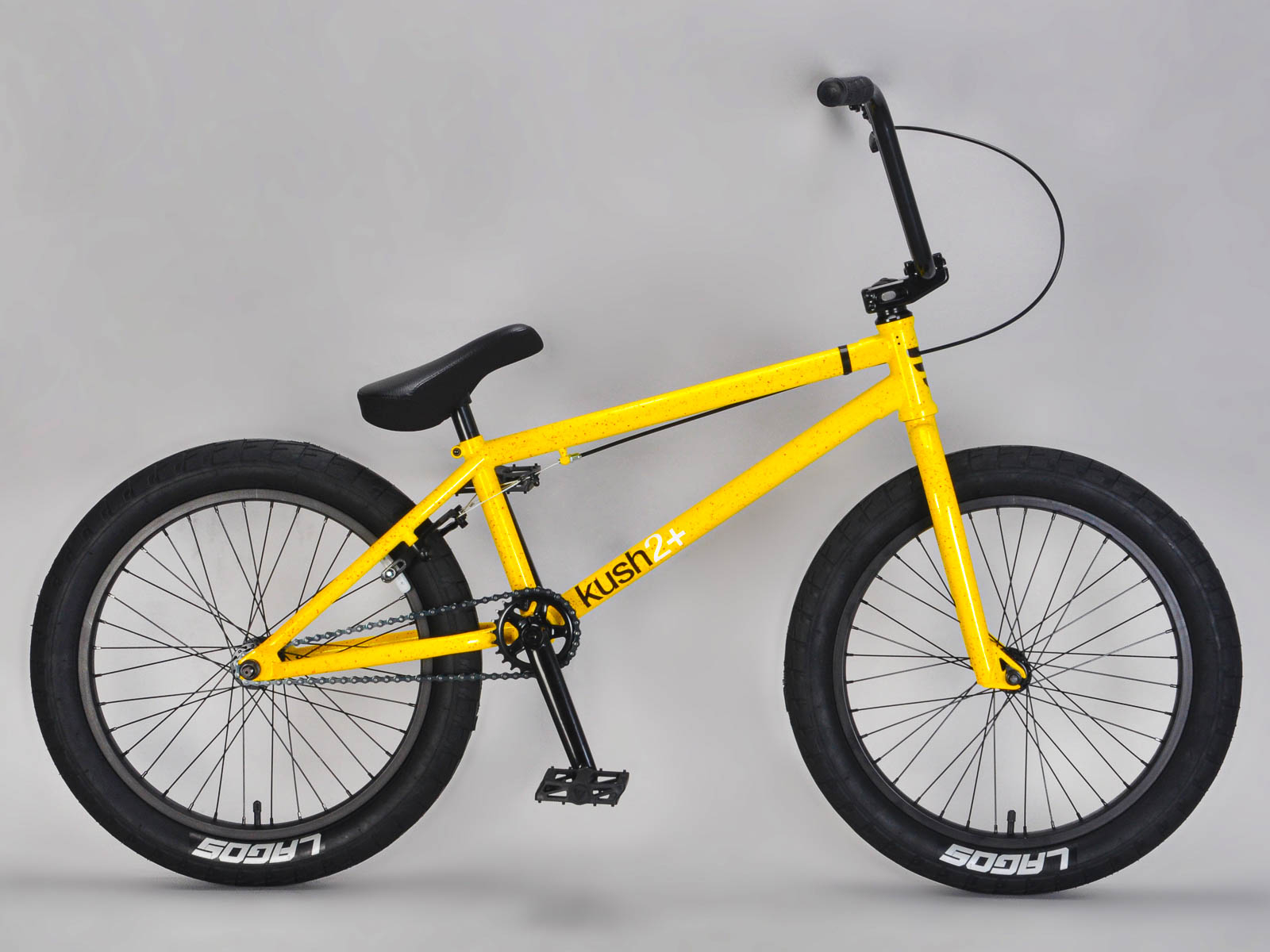 Kush 2 Yellow BMX bike