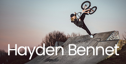 Hayden Bennet BMX bike pro 